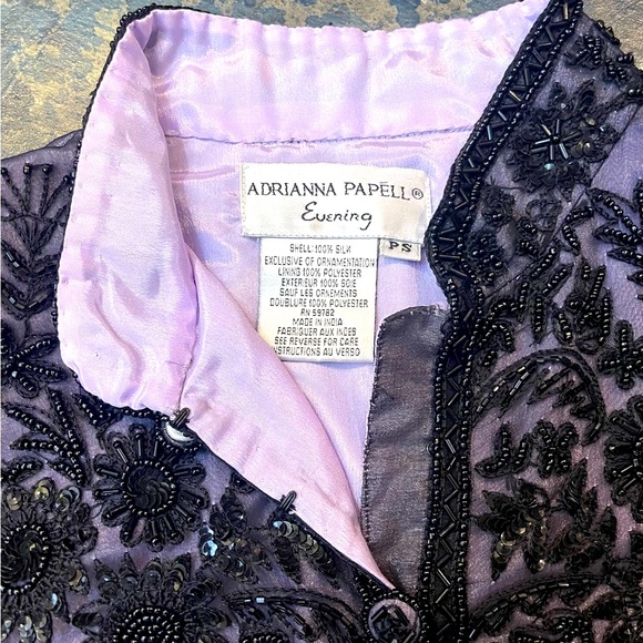 Vintage Adrianna Papell Evening jacket. Bring on 2023 in elegant style❗️❗️❗️ - Picture 7 of 7